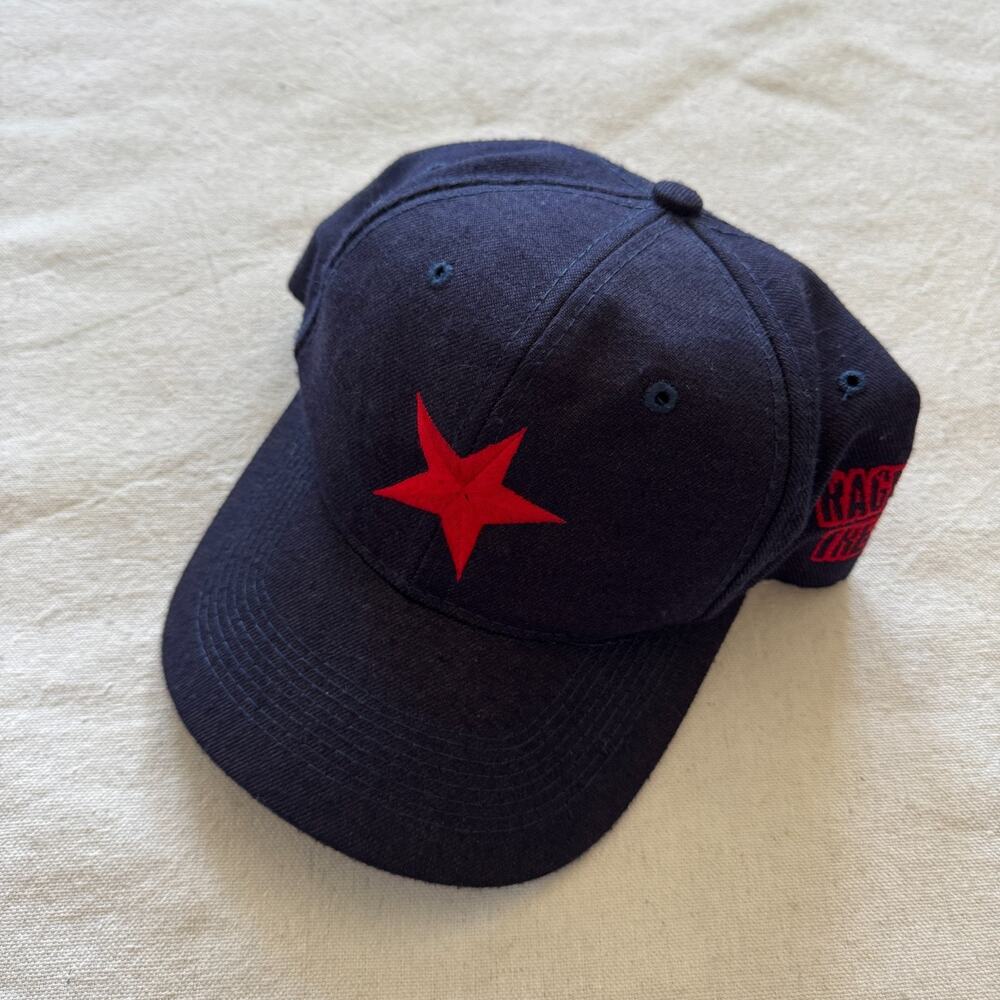 Vintage 90s Rage Against The Machine RATM Battle Evil Snapback Hat Promo RARE